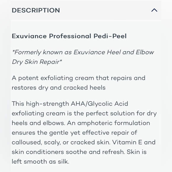 EXUVIANCE PEDI-PEEL DRY SKIN REPAIR - Picture 3 of 5